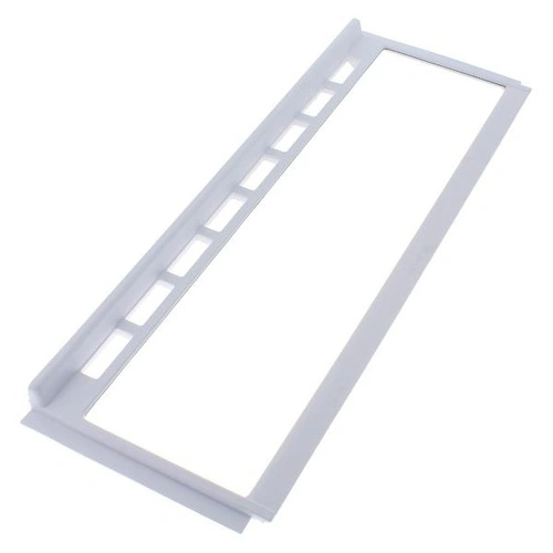 Shelf plate rear glass