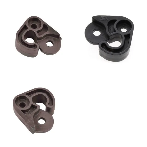 DOOR STOP BUSH LEFT - GREY 90°