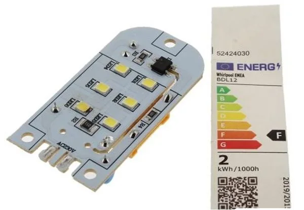 LED osvětlení Whirlpool ,Eta,Shasp,  GODRDD0144GW8AF, 32038456, 32042482, POZICE 22
